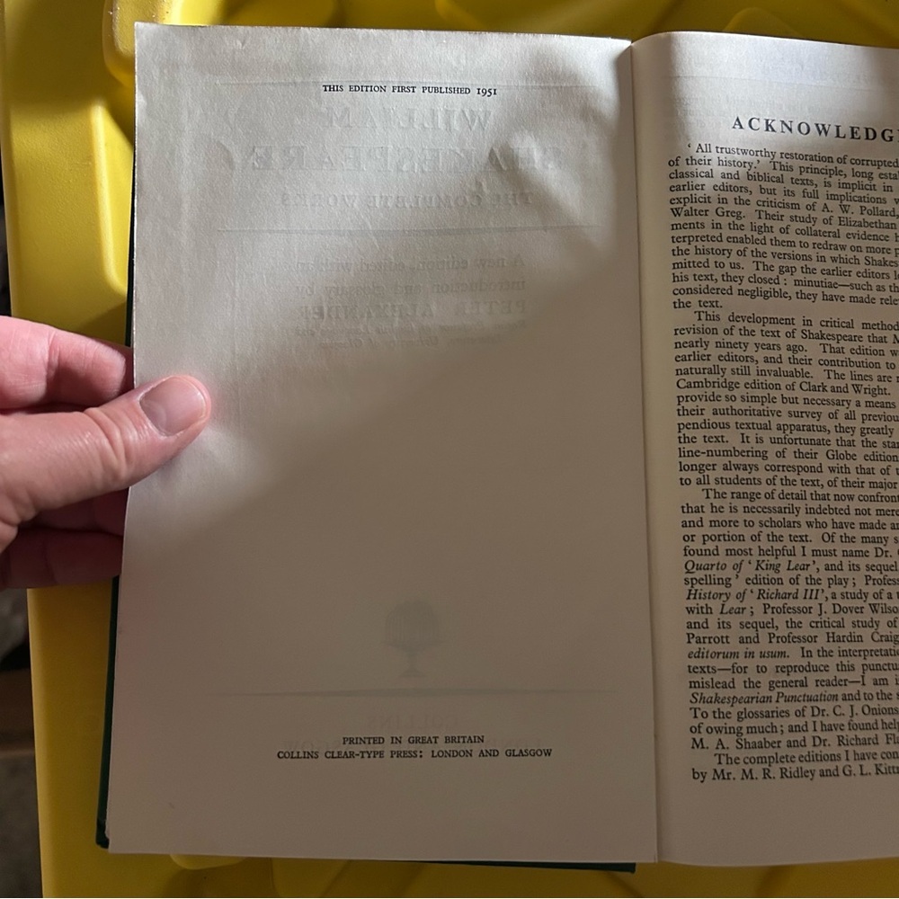 First Edition 51 Printed in Great Britain William Shakespeare The Complete Works - Picture 8 of 8